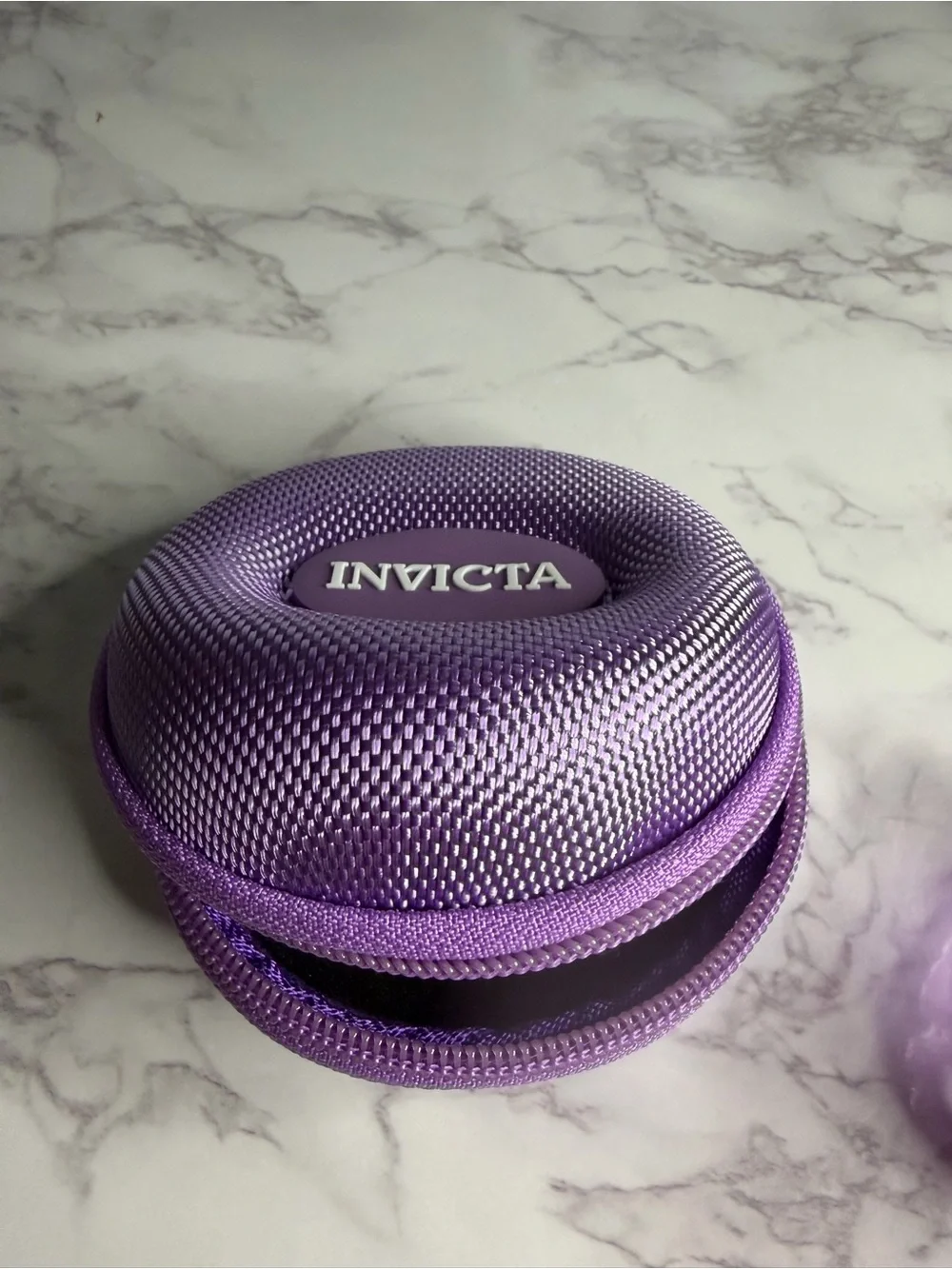 Invicta Activa Digital Watch & Case Bundle (purple)